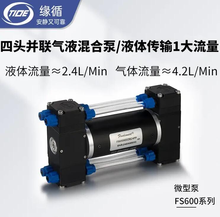 缘循抽水泵FS600液体采样循环微小型水泵电动实验室迷你隔膜泵